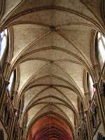 Nevers - Cathedrale St Cyr & Ste Julitte - Nef, Voute
